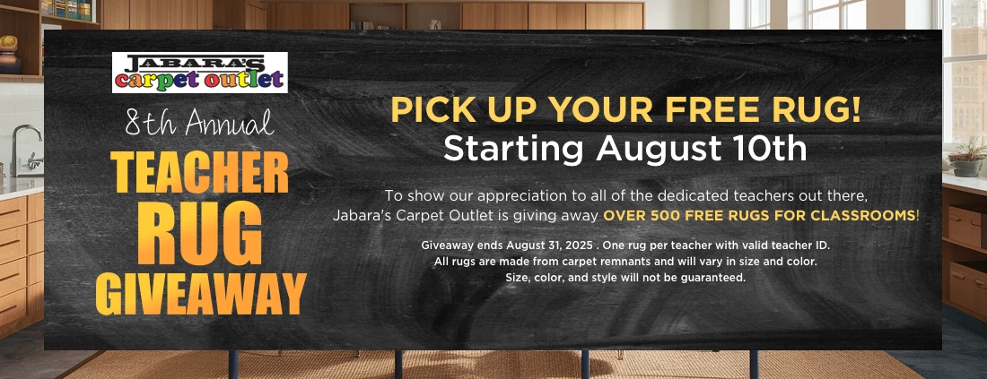 Teacher Rug Giveaway | Jabara's