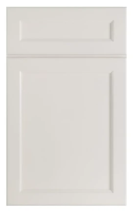 Light gray cabinet door |